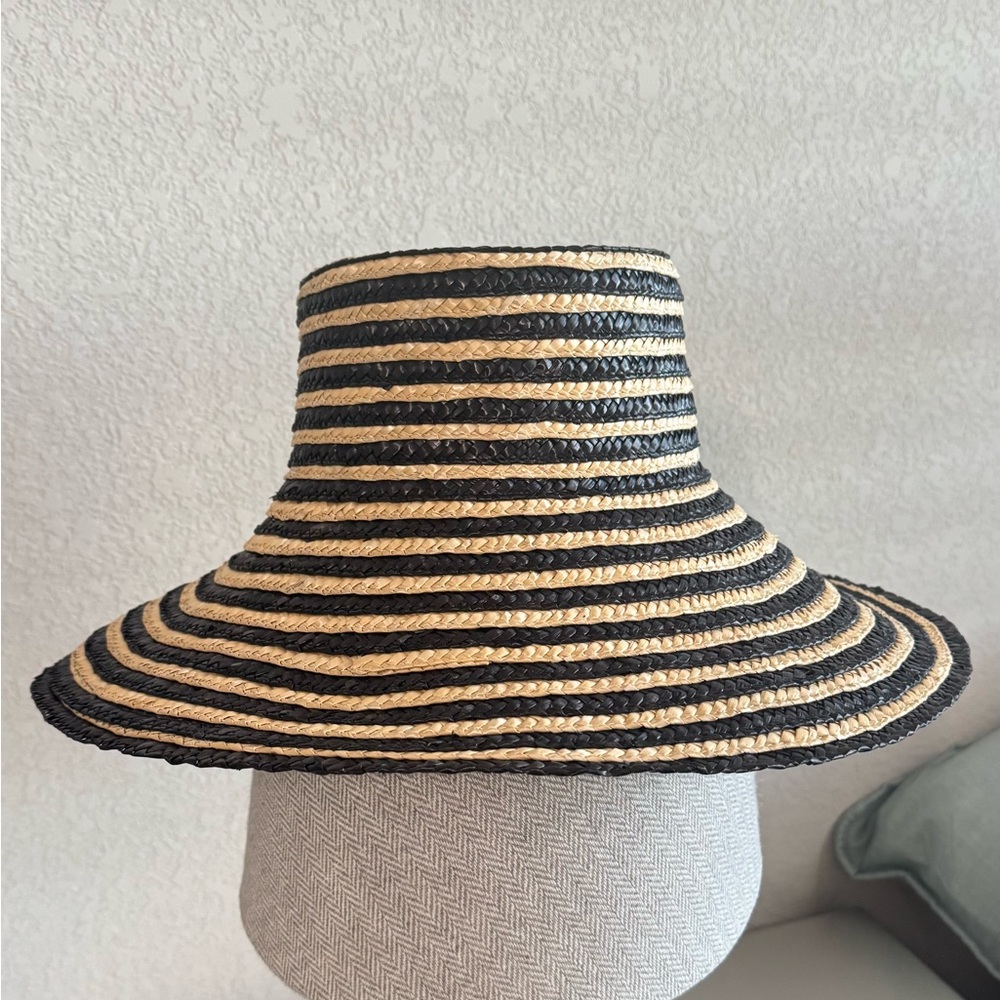 Eugenia Kim Patterned Straw Hat